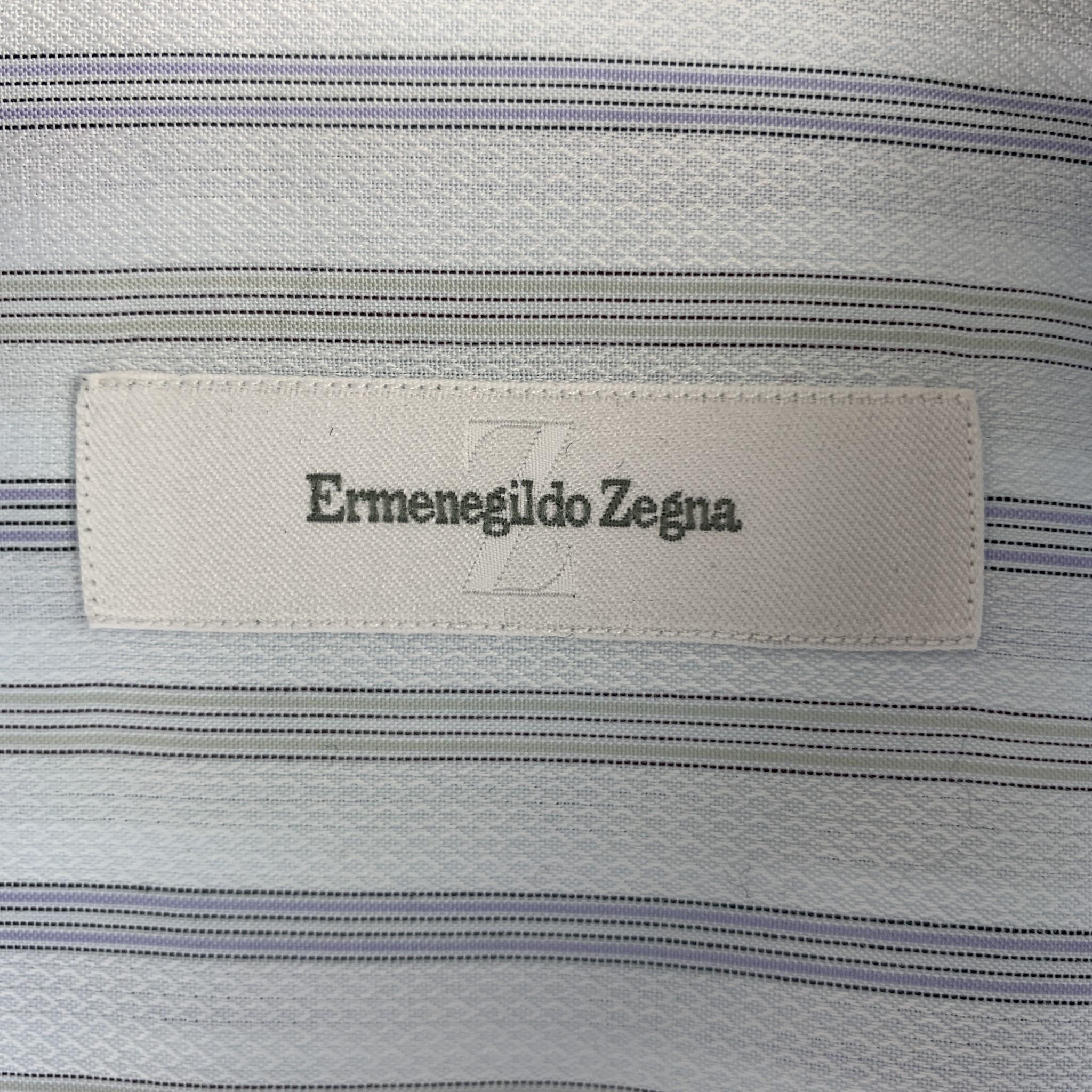 zegna cufflink shirt
