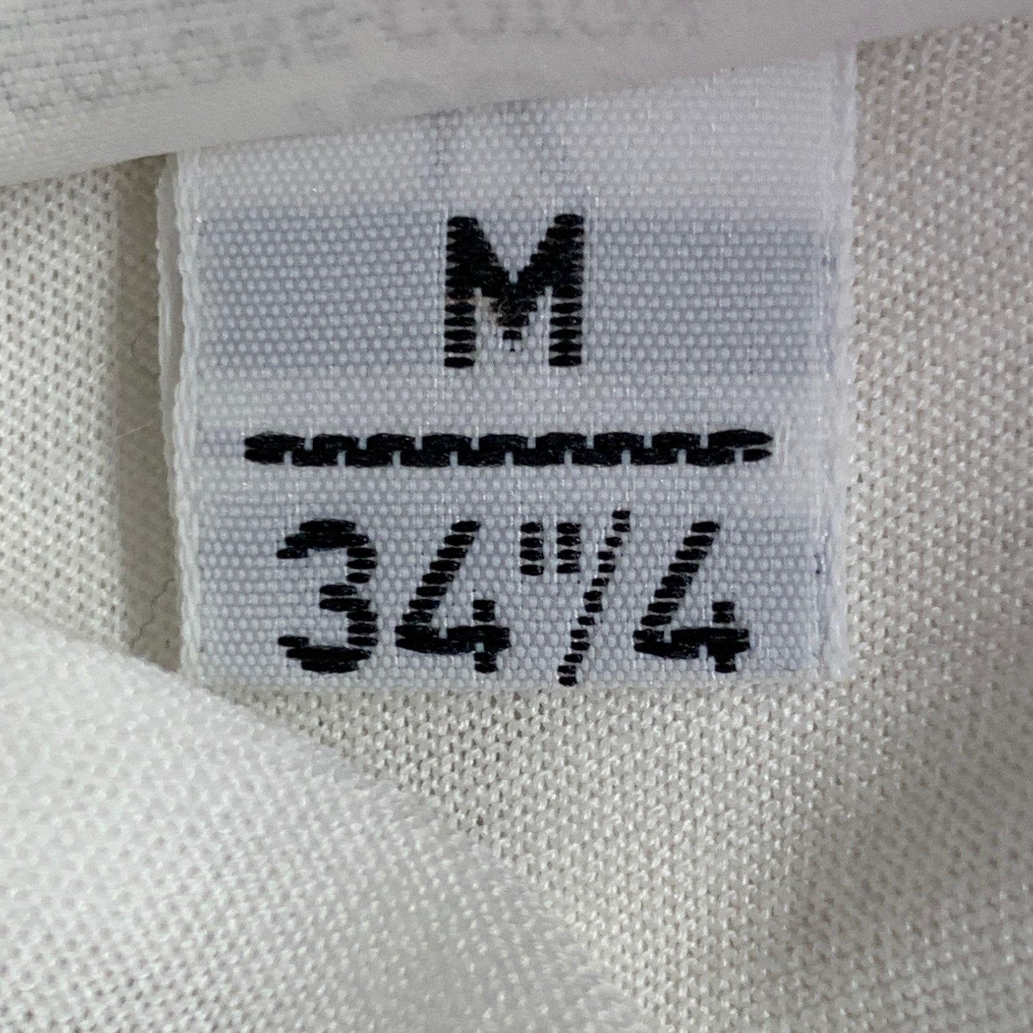 ERMENEGILDO ZEGNA Size M White Cotton Short Sleeve T-shirt For Sale 1