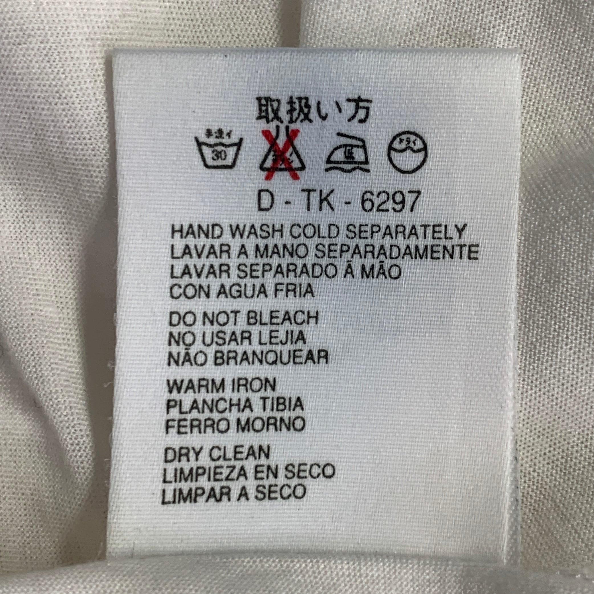 ERMENEGILDO ZEGNA Size M White Cotton Short Sleeve T-shirt For Sale 3