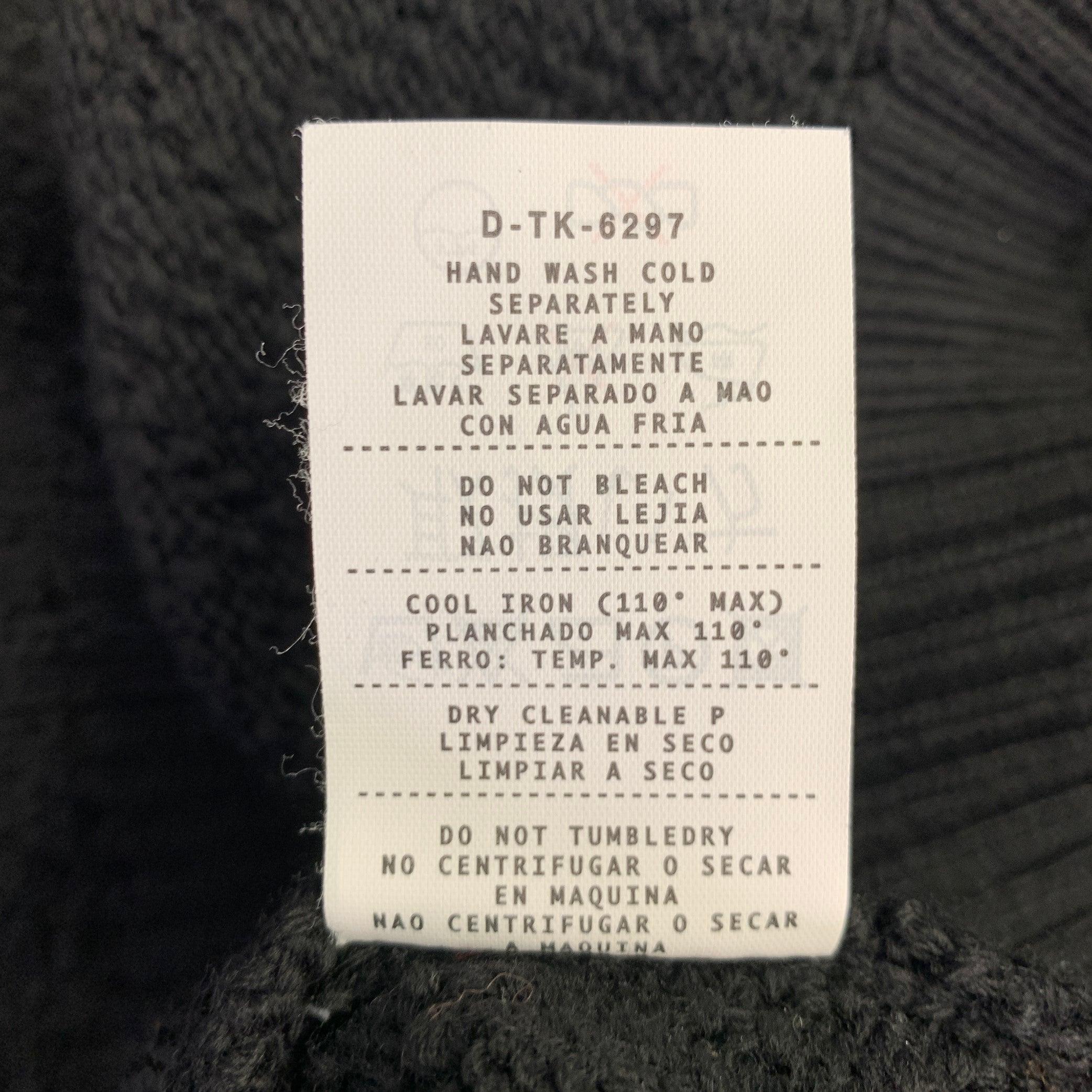 ERMENEGILDO ZEGNA Pull à col roulé en laine tricotée noire taille XL en vente 3