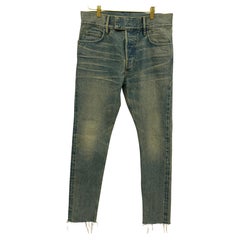 Ermenegildo Zegna X Fear of God 2020 slim fit distressed Denim Jeans