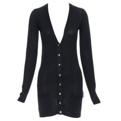 ERMENGILDO ZEGNA Cool Effect grey blue pinstripe wool classic blazer jacket 50R