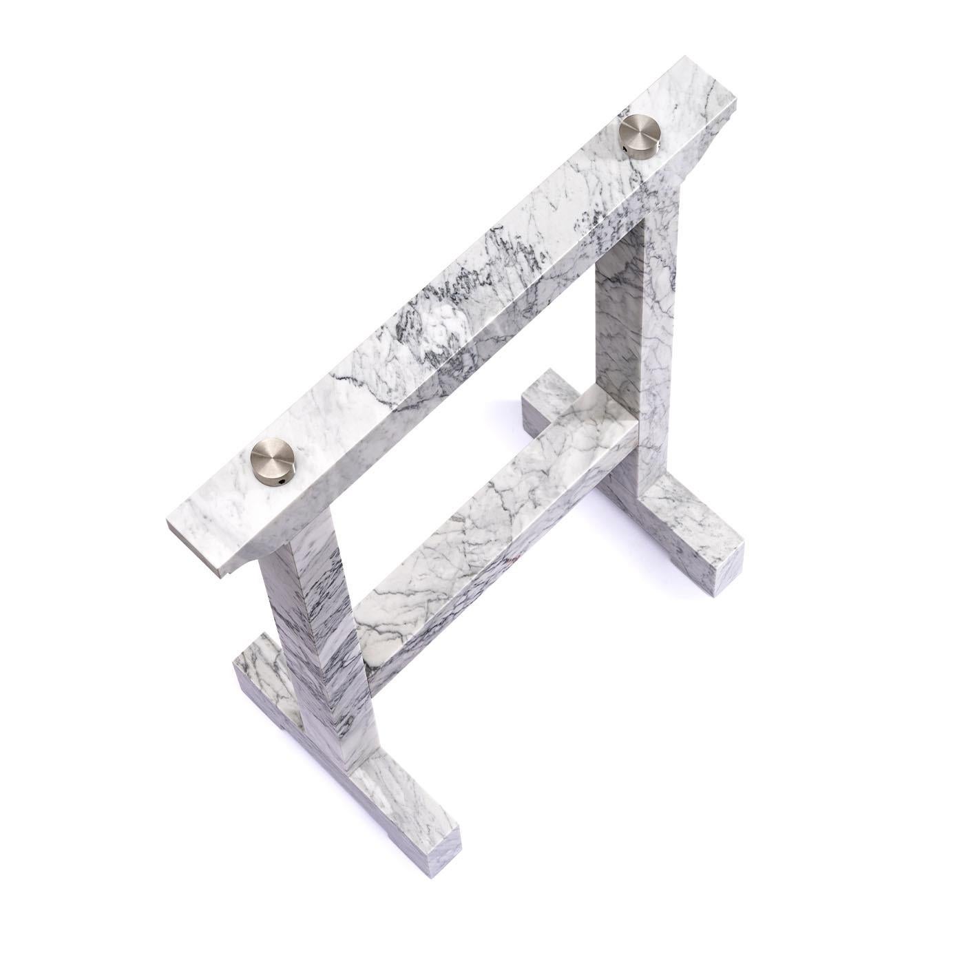 Contemporary Ermes Marble Trestle For Sale