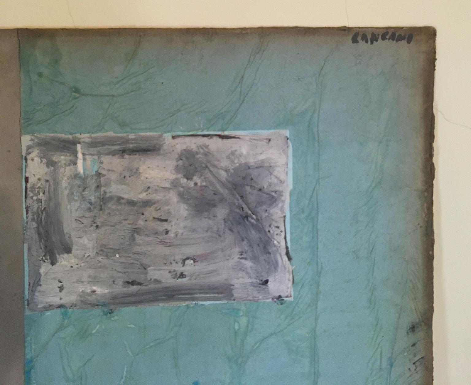 1966 Italie Peinture abstraite par collage  par Ermete Lancini en vente 3