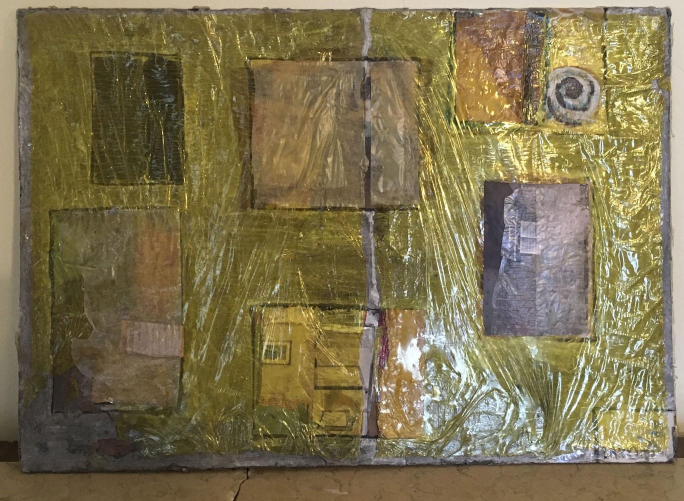 1967 Italie Peinture abstraite et Collage en Mixed Media par Ermete Lancini en vente 19