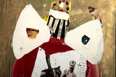 Emperor, Folk Art Acrylic Painting by Ernani Silva