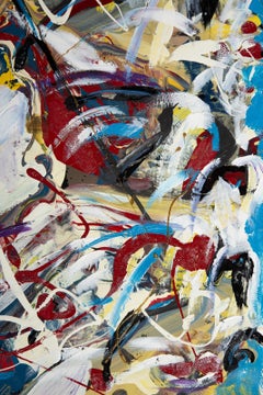 Festival, Volkskunst, Acrylgemälde von Ernani Silva