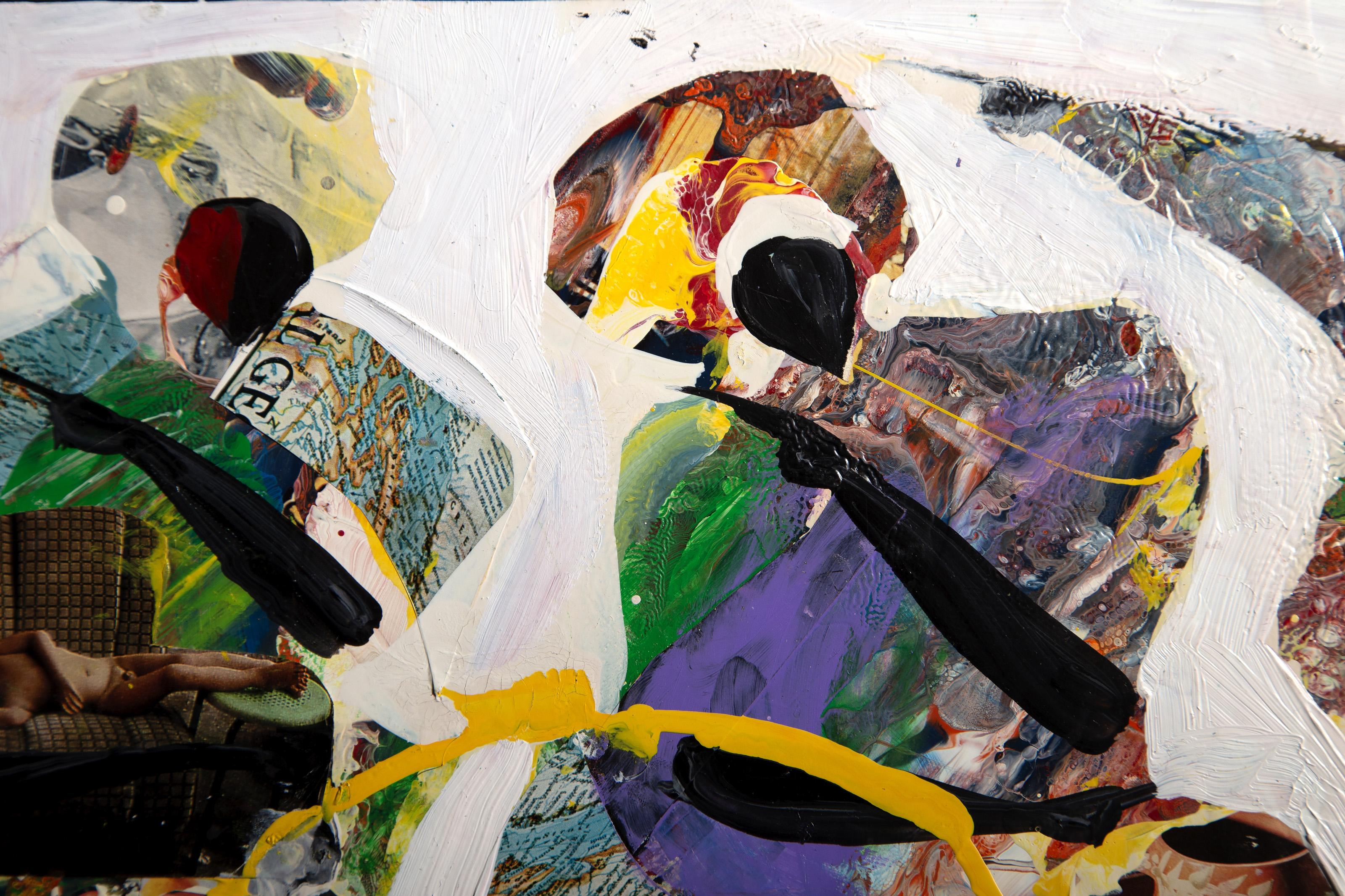 Cuisine locale, peinture acrylique d'Ernani Silva en vente 1
