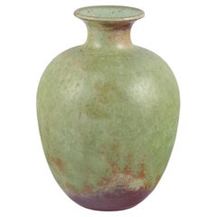 Ernenwein Marmoutier, French ceramicist, Alsace, France. Unique ceramic vase