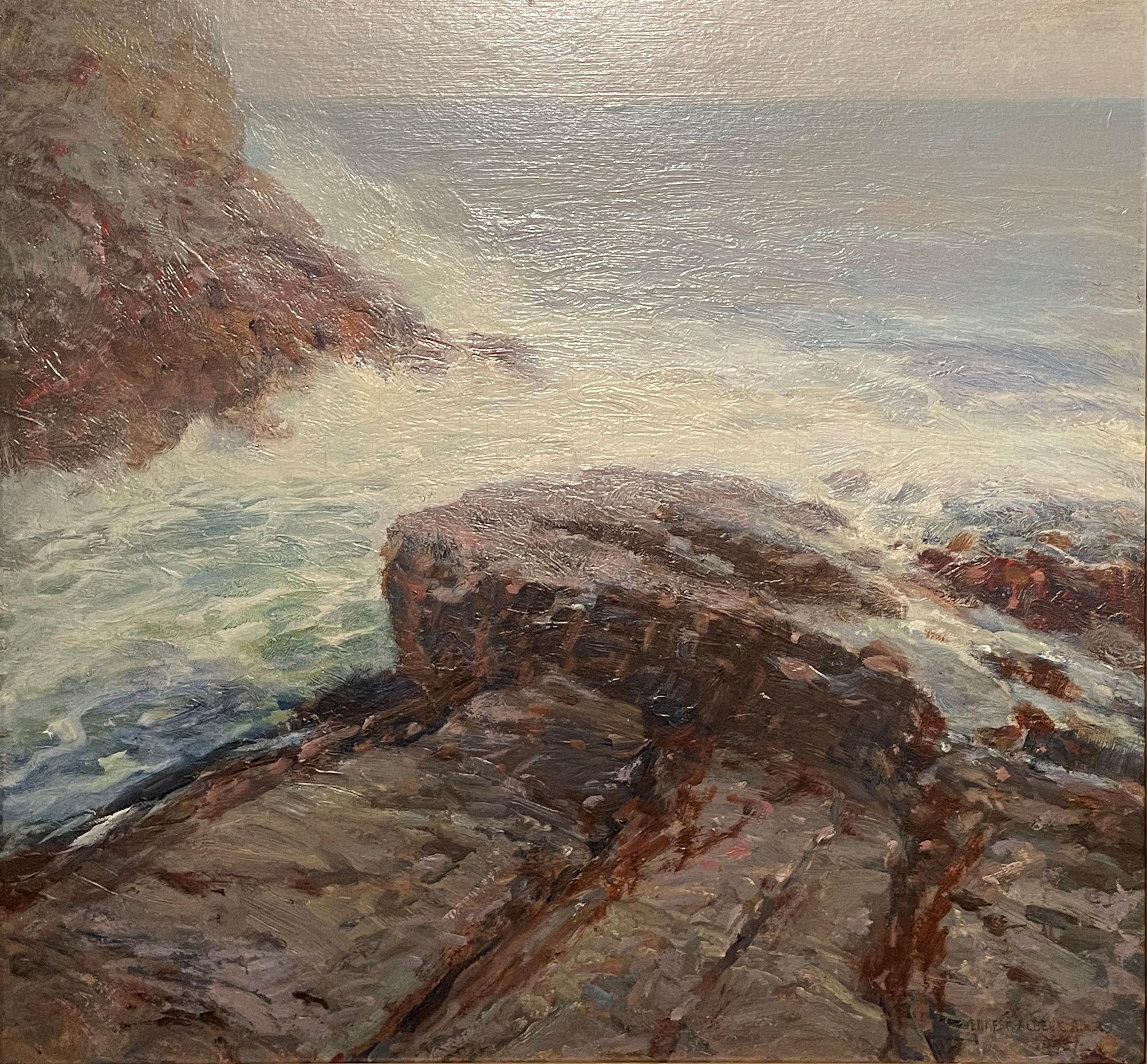 "Maine Coast, Ogunquit, " Ernest Albert, American Impressionism, Seascape
