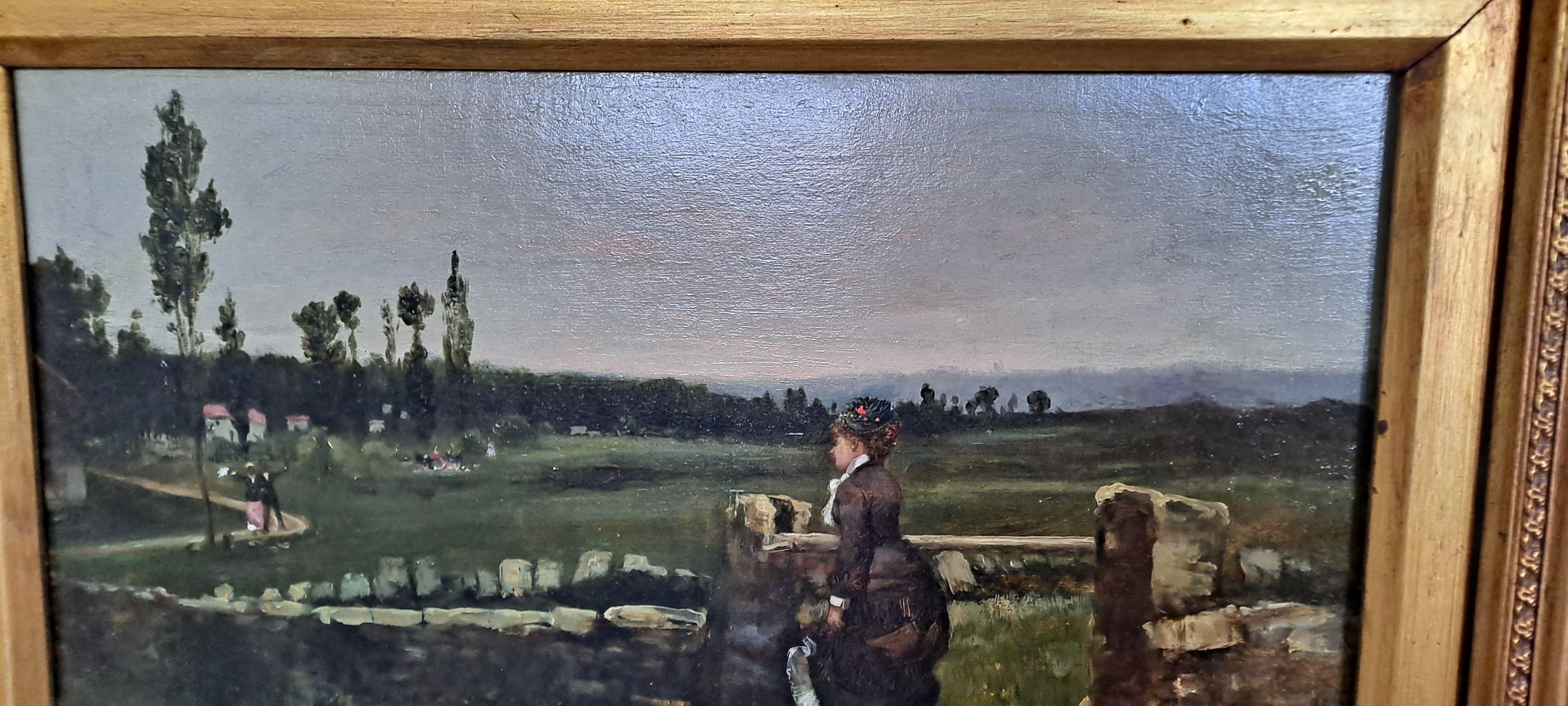 Ernest Ange Duez „Along a Country Path“ im Angebot 4