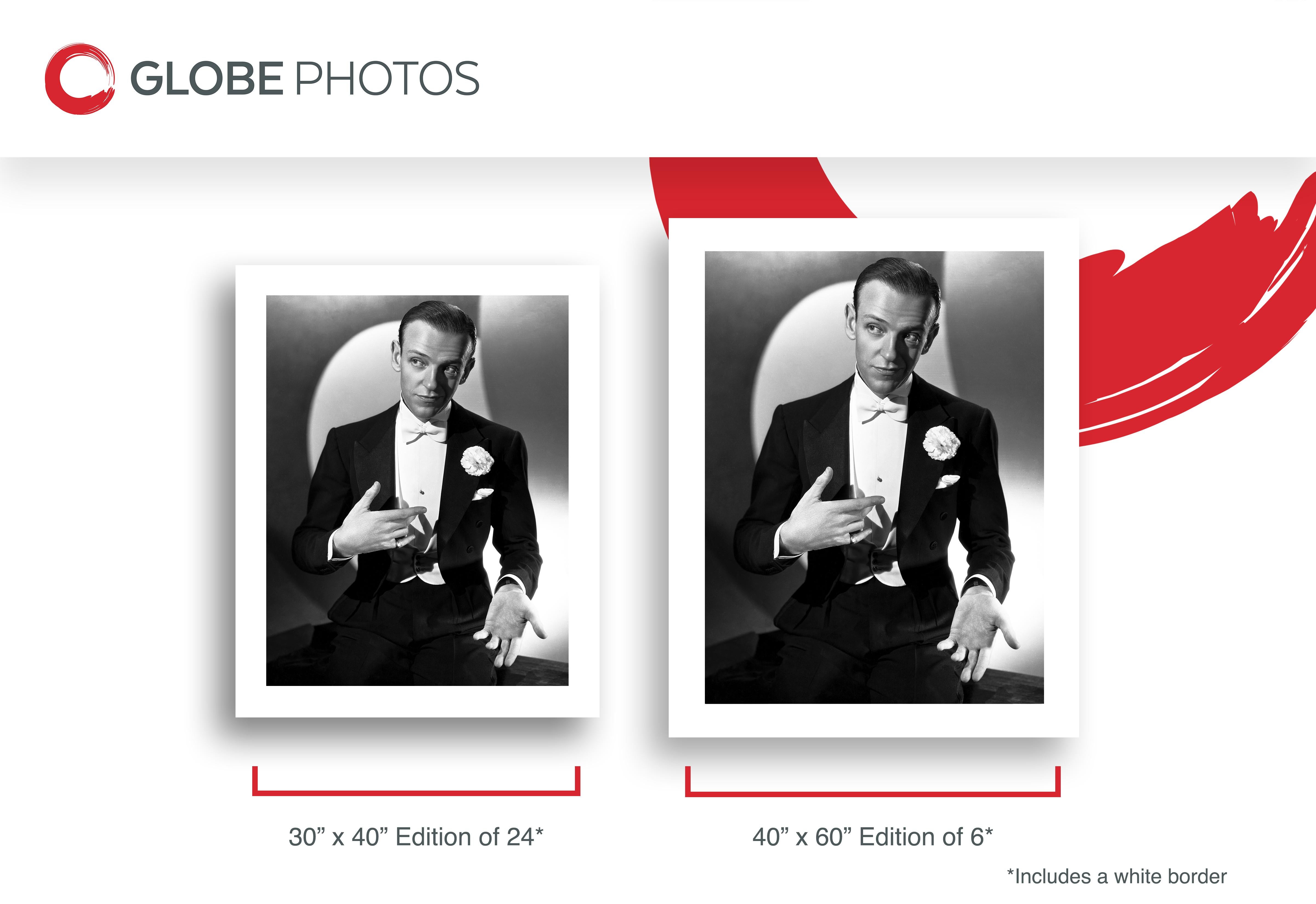 Fred Astaire: Gay Divorcee (Schwarz), Portrait Photograph, von Ernest Bachrach