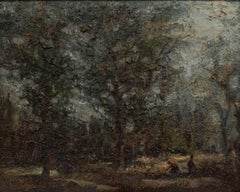 Ernest Bendell-Bayly - Óleo enmarcado del siglo XX, La cosecha de fruta