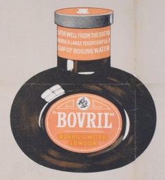 Bovril Stir Well From the Bottom original vintage print