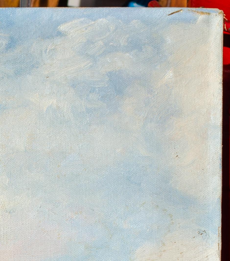 Ernest Biddle New England Coastline Impressionist Painting For Sale 1