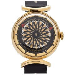 Ernest Borel Cocktail Yellow Gold-Plated Ladies Watch, 1990s