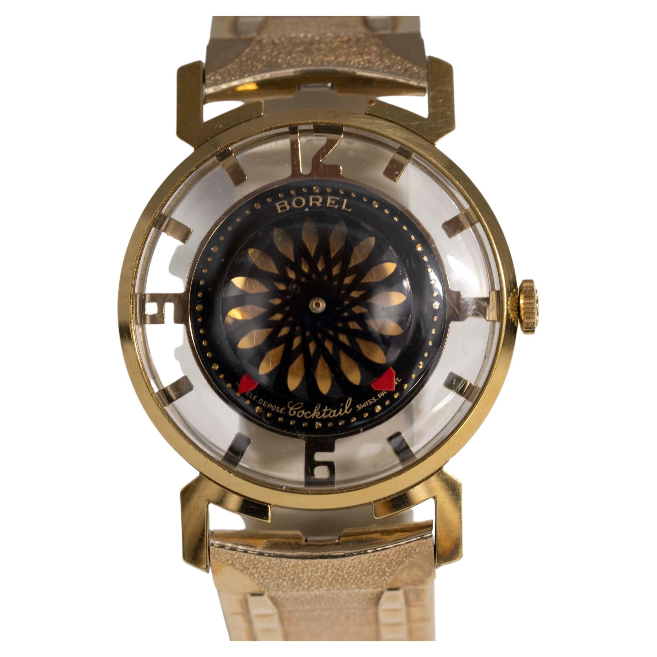Ernest Borel Mechanical Automatic Cocktail Watch