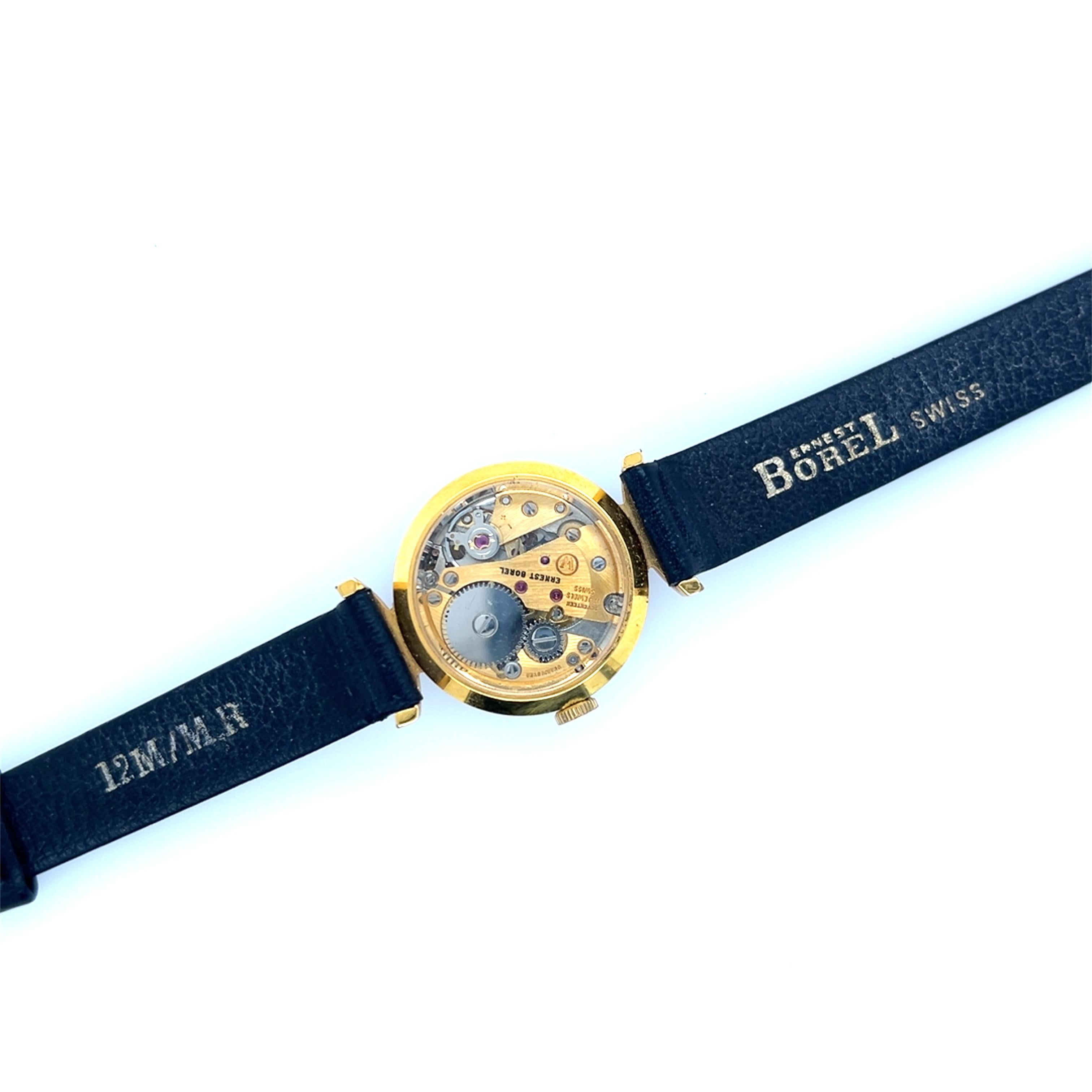 Ernest Borel Seventeen 17 Jewels Swiss Kaleidoscope Cocktail Montre 3