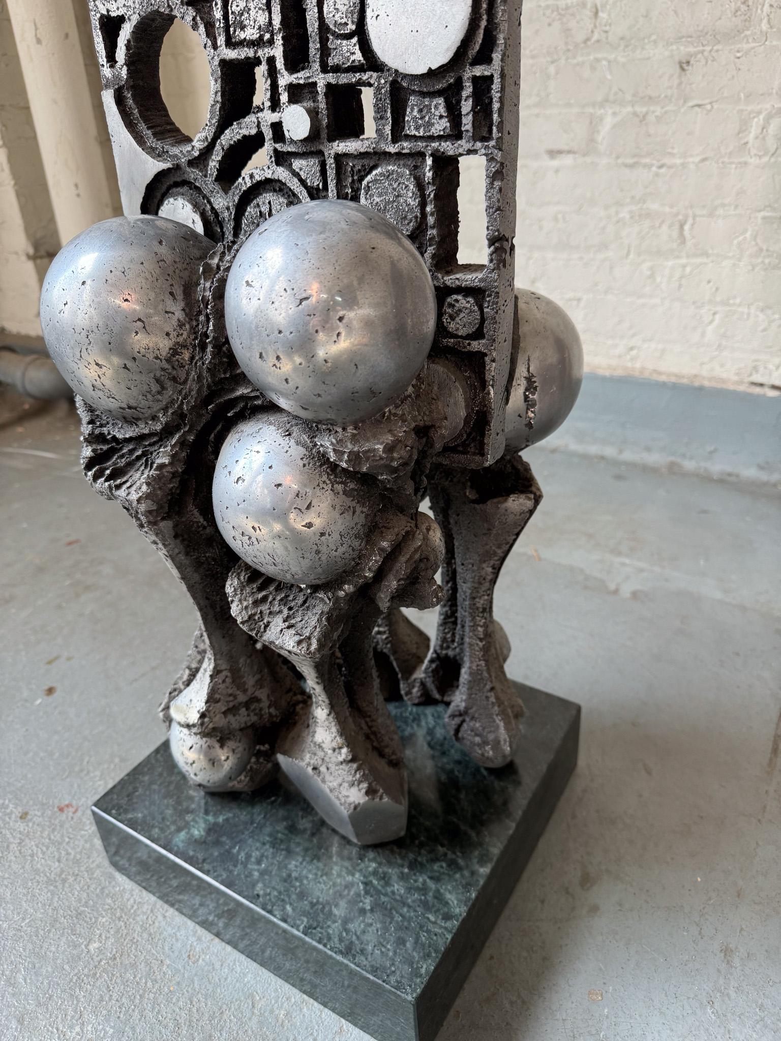 Aluminum Ernest Bottomley Sculpture