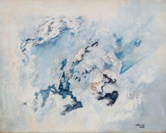 1950's abstract expressionist work by noted artist Ernest Briggs