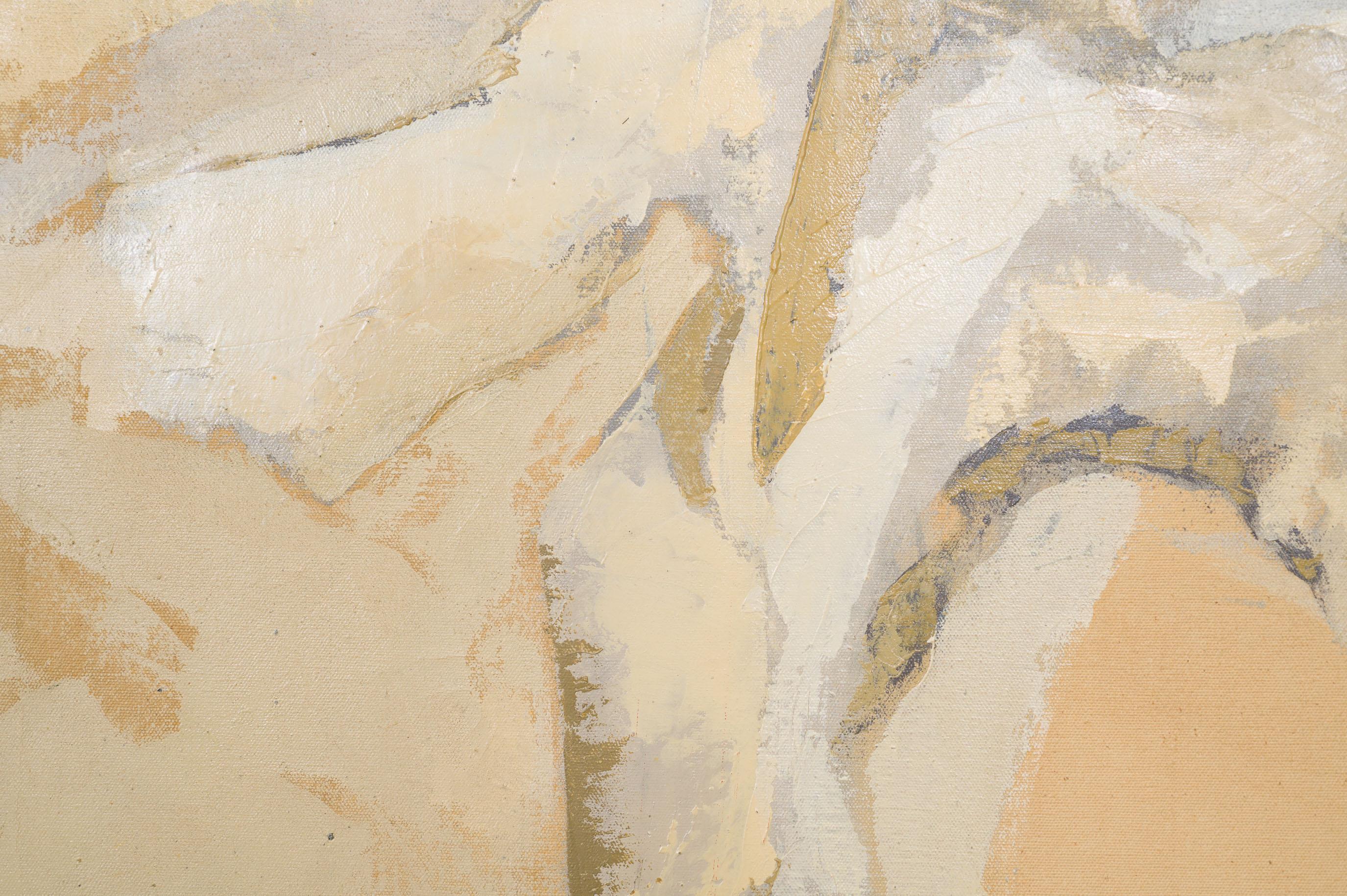Senza titolo (#222) - Abstract Painting Beige di Ernest Briggs