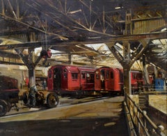 Mid Century británico, El depósito original de mantenimiento de trenes del metro de Glasgow