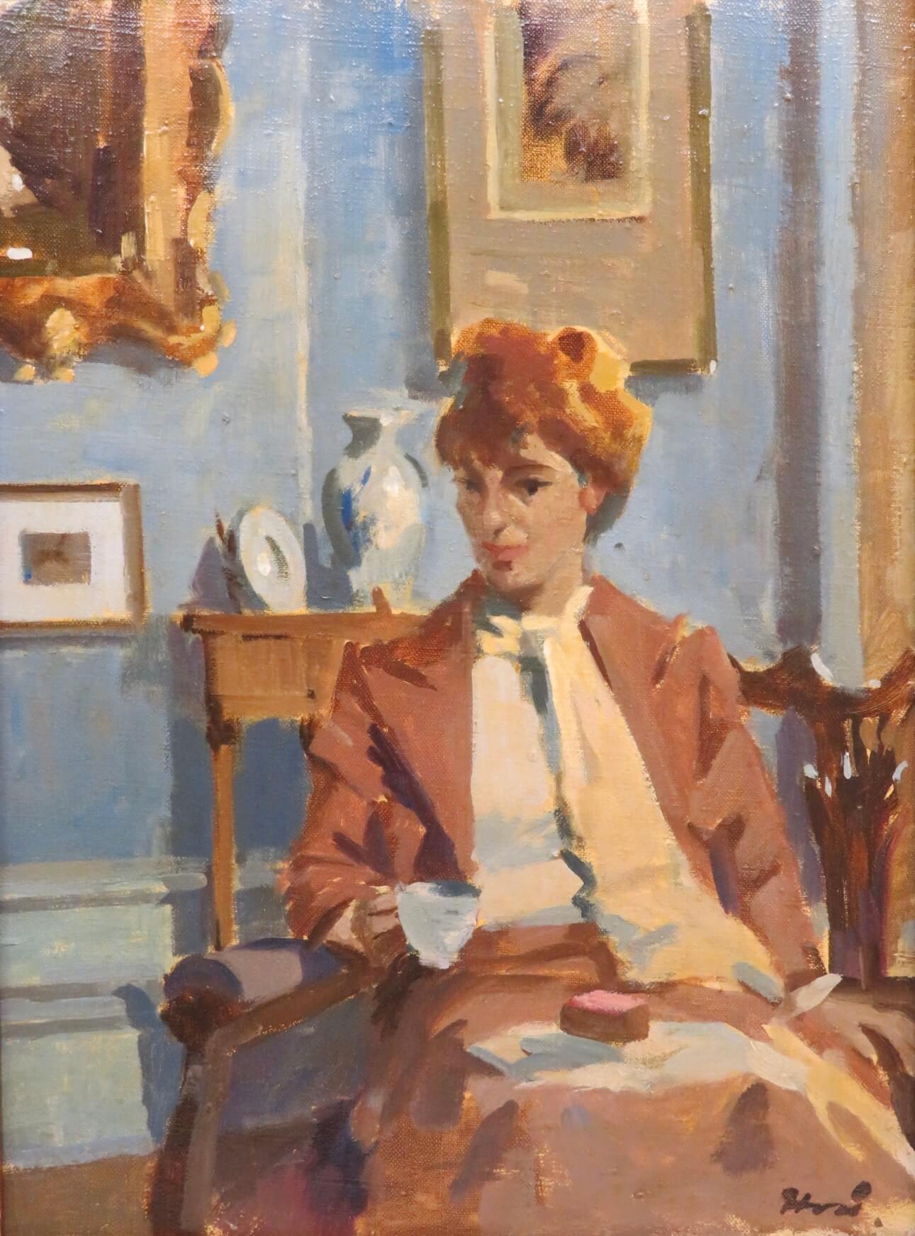 ARTIST: Ernest Burnett Hood R.G.I. (1932 - 1988) Scottish 
TITLE: 