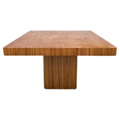 Retro Ernest C. Masi Doweled Dining Table