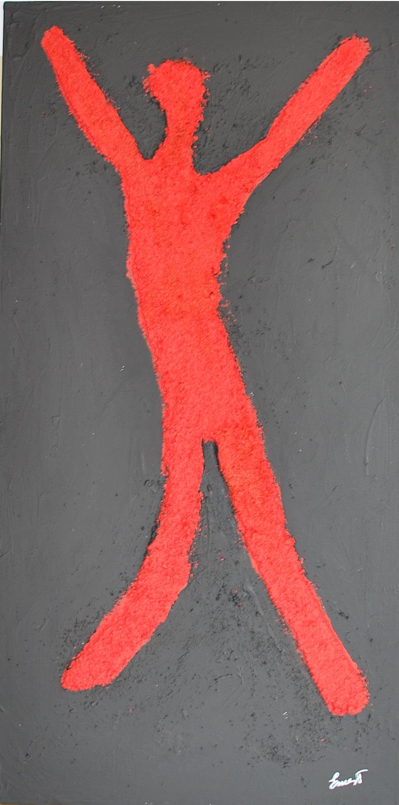Anonymous complaint - Minimalist Painting by Ernest Carneado Ferreri