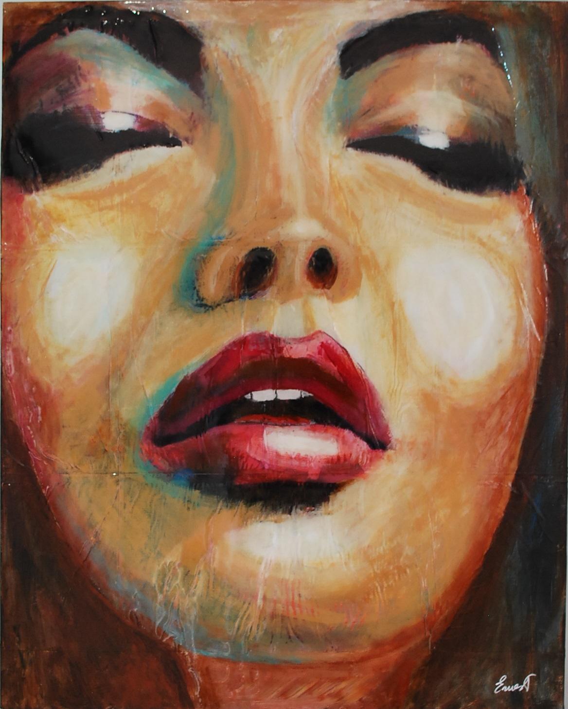 Portrait Painting de Ernest Carneado Ferreri - SENSACIONES