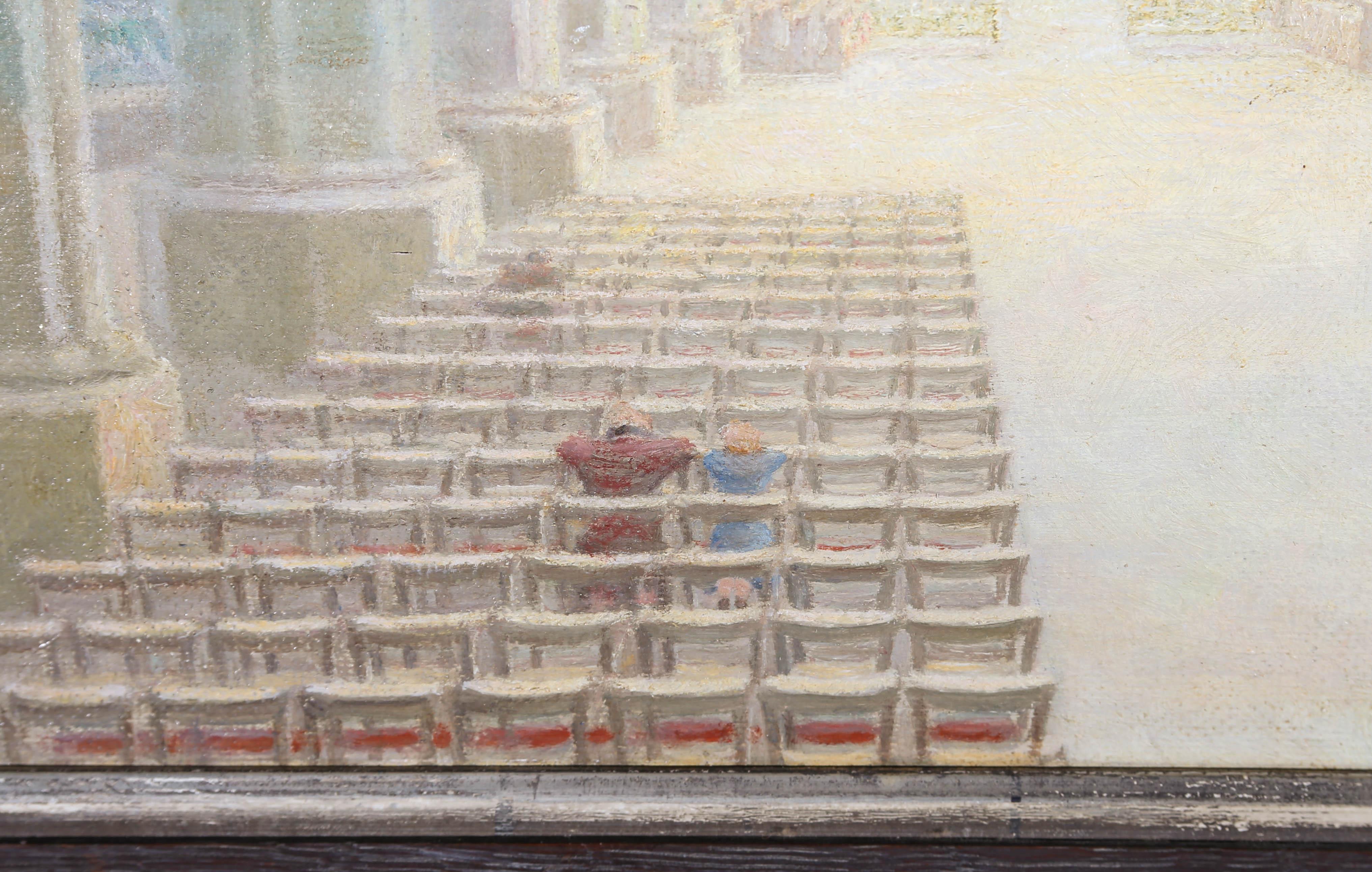 Ernest Costin – Ölgemälde, Washington DC National Cathedral, 20. Jahrhundert 3