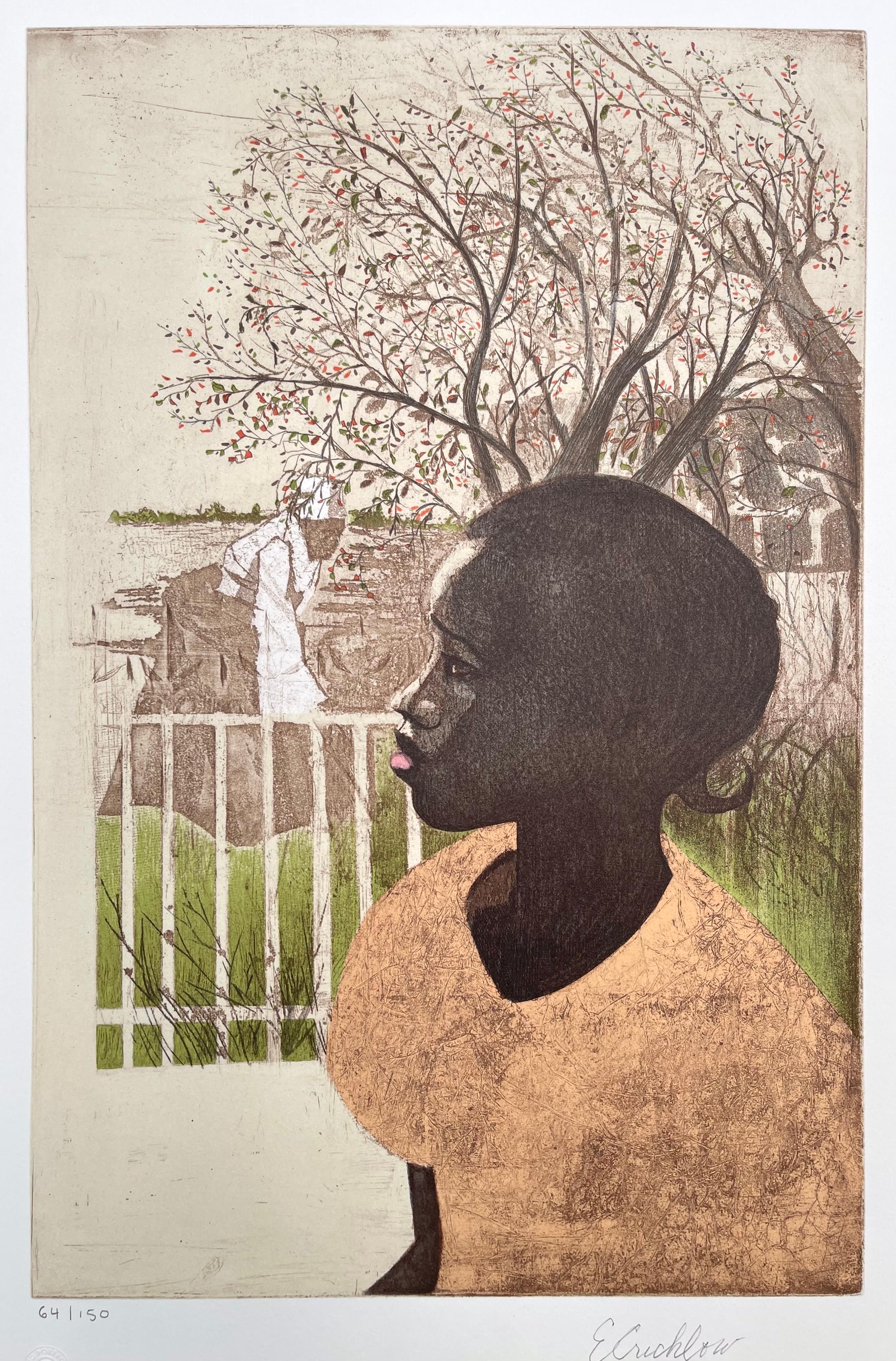 NOUVEAU DREAMS lithographie originale, histoire noire, femmes afro-américaines