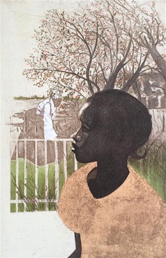 NEW DREAMS Original Lithograph, Black History, African American Women