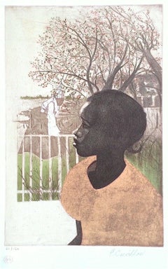 NEW DREAMS Signed Lithograph, Black History, African American Women