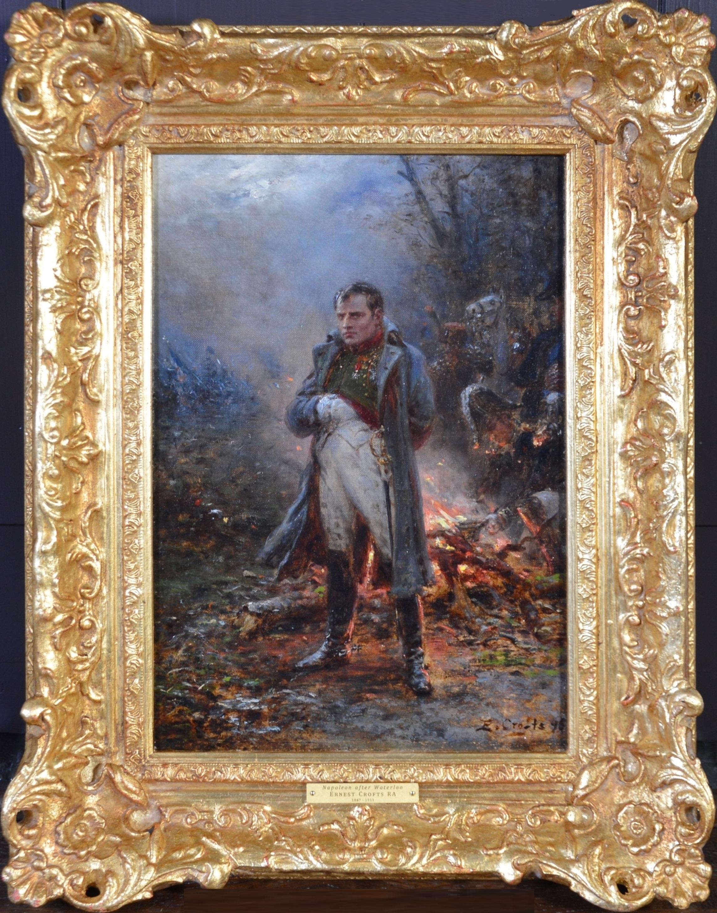 napoleon at waterloo painting