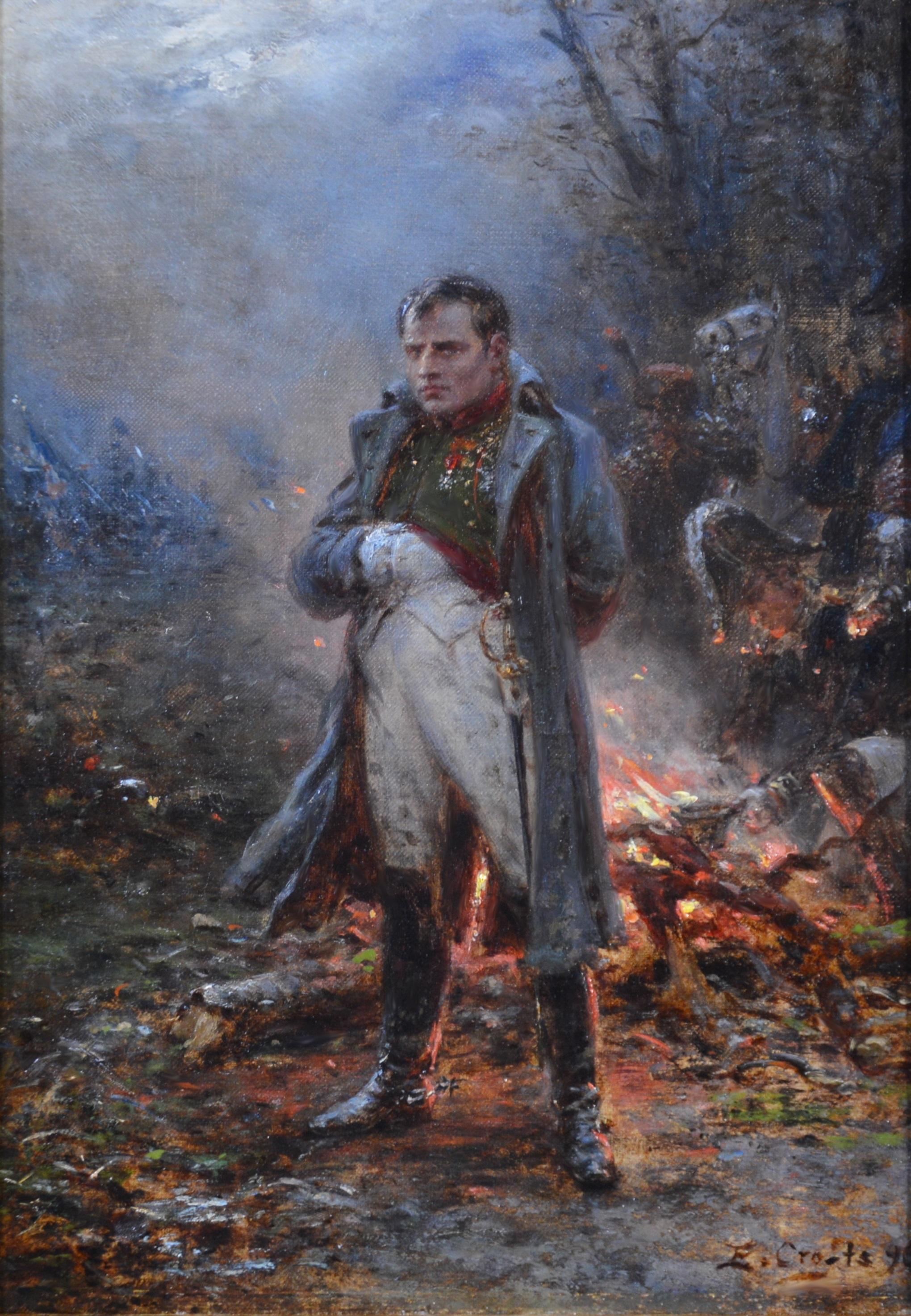 napoleon at waterloo painting