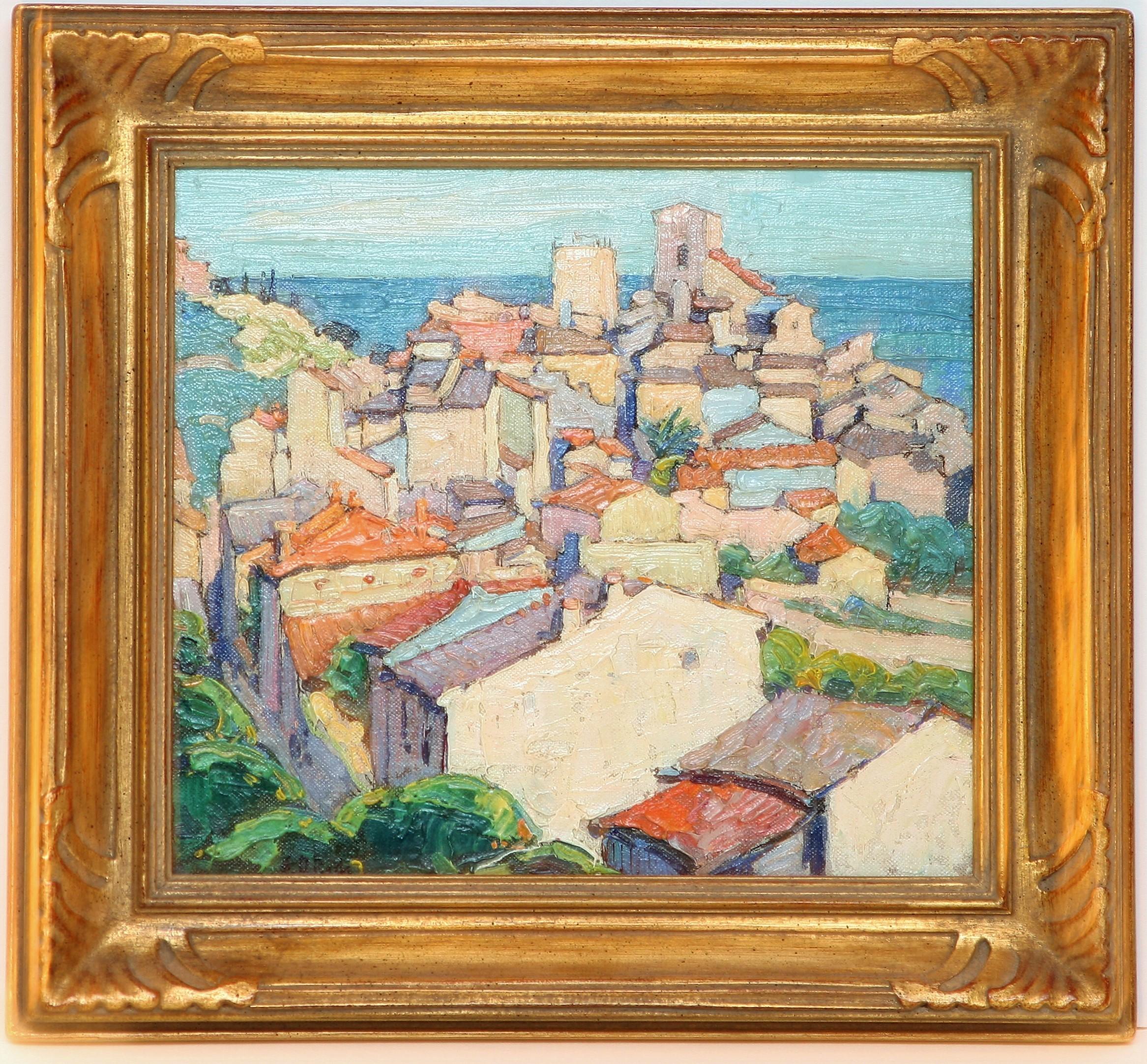 Landscape Painting Ernest David Roth - Antibes