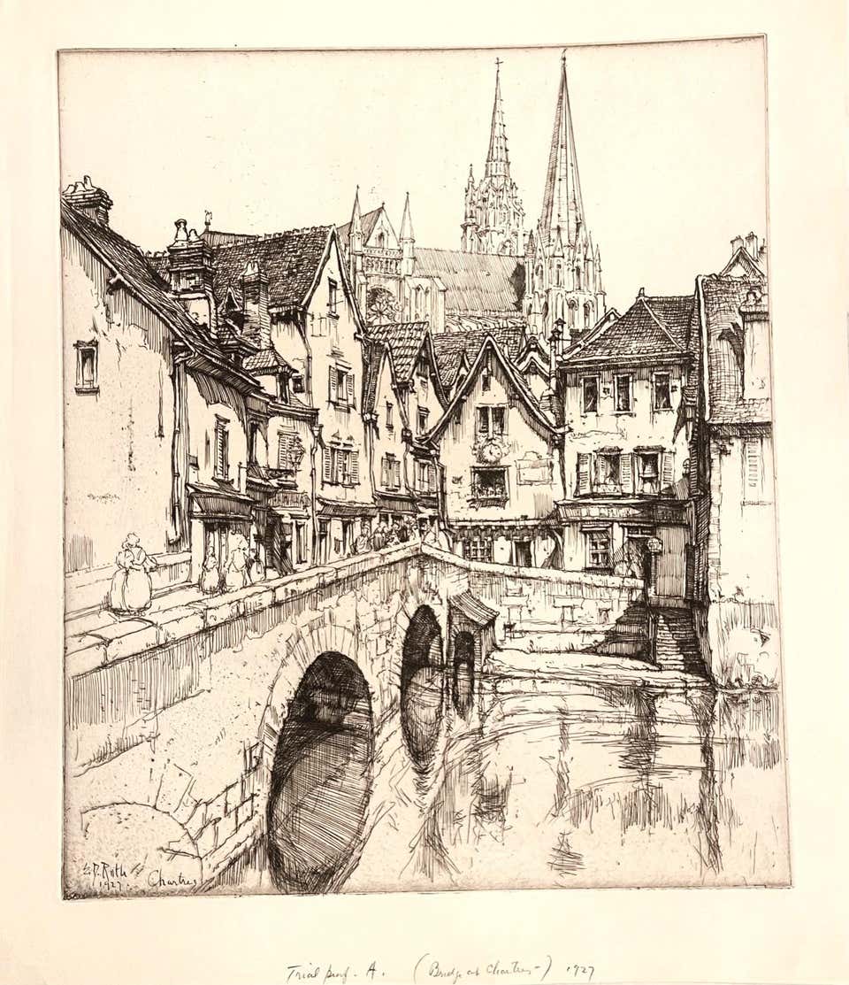 BRIDGE AT CHARTRES