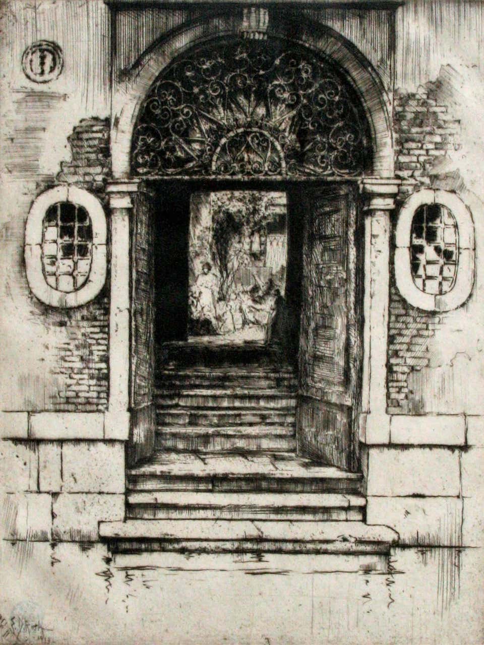 Ernest David Roth - The Iron Grill, Venice. at 1stDibs