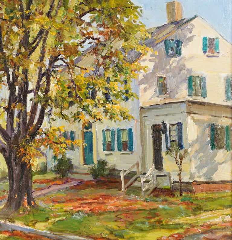 ernest de nagy Antique Large Signed American Impressionist Framed