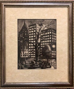 Vintage City Lights (Madison Square Park), 1932