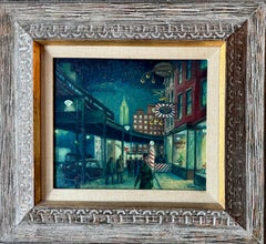 „6th Avenue El“ Amerikanische Szene Sozialrealismus Mitte des 20. Jahrhunderts New York City