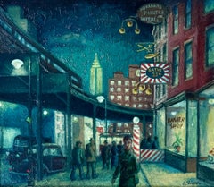 "6th Avenue El" Scena americana Realismo sociale metà del 20° secolo New York City
