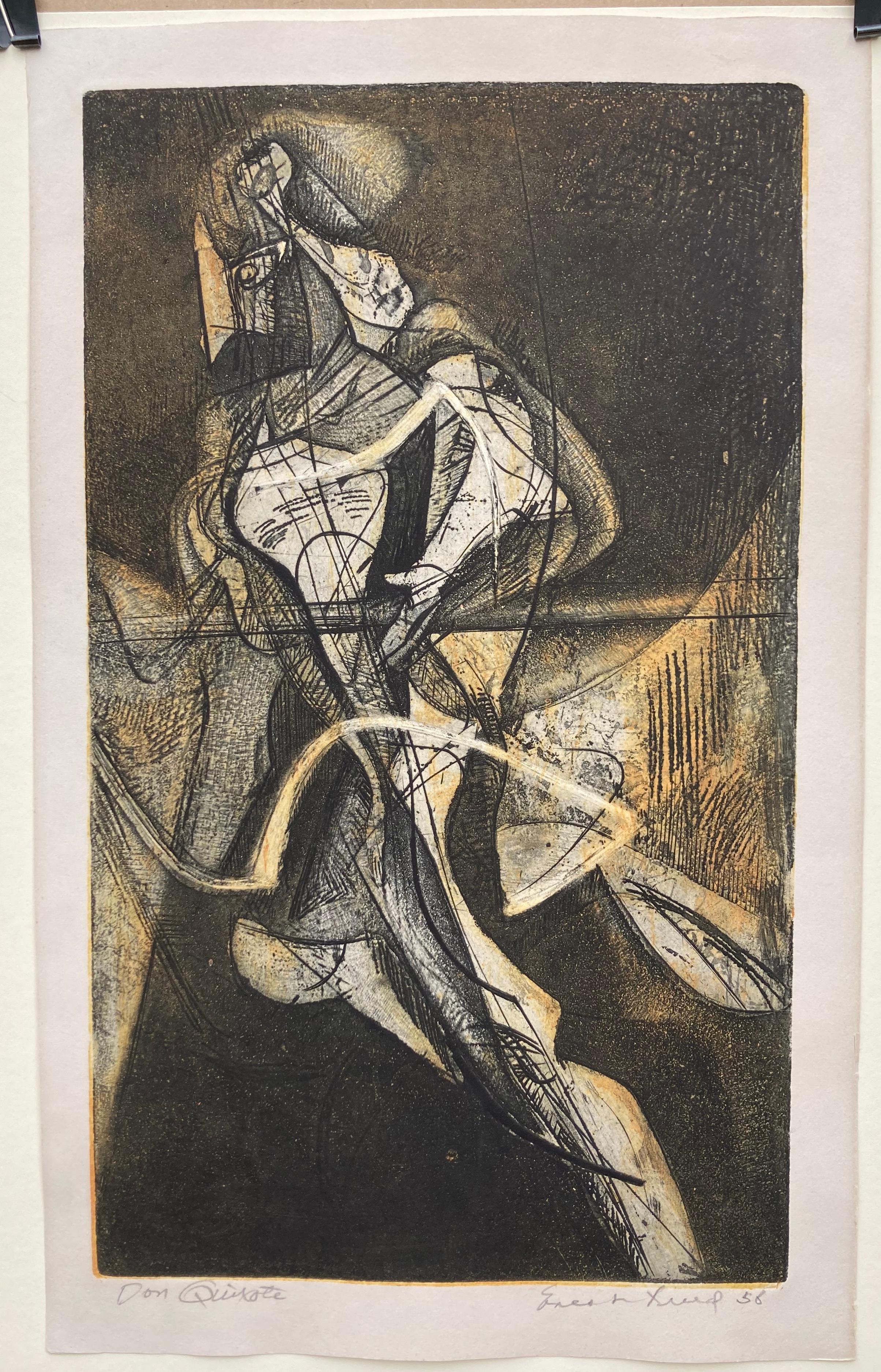 Don Quijote – Print von Ernest Freed