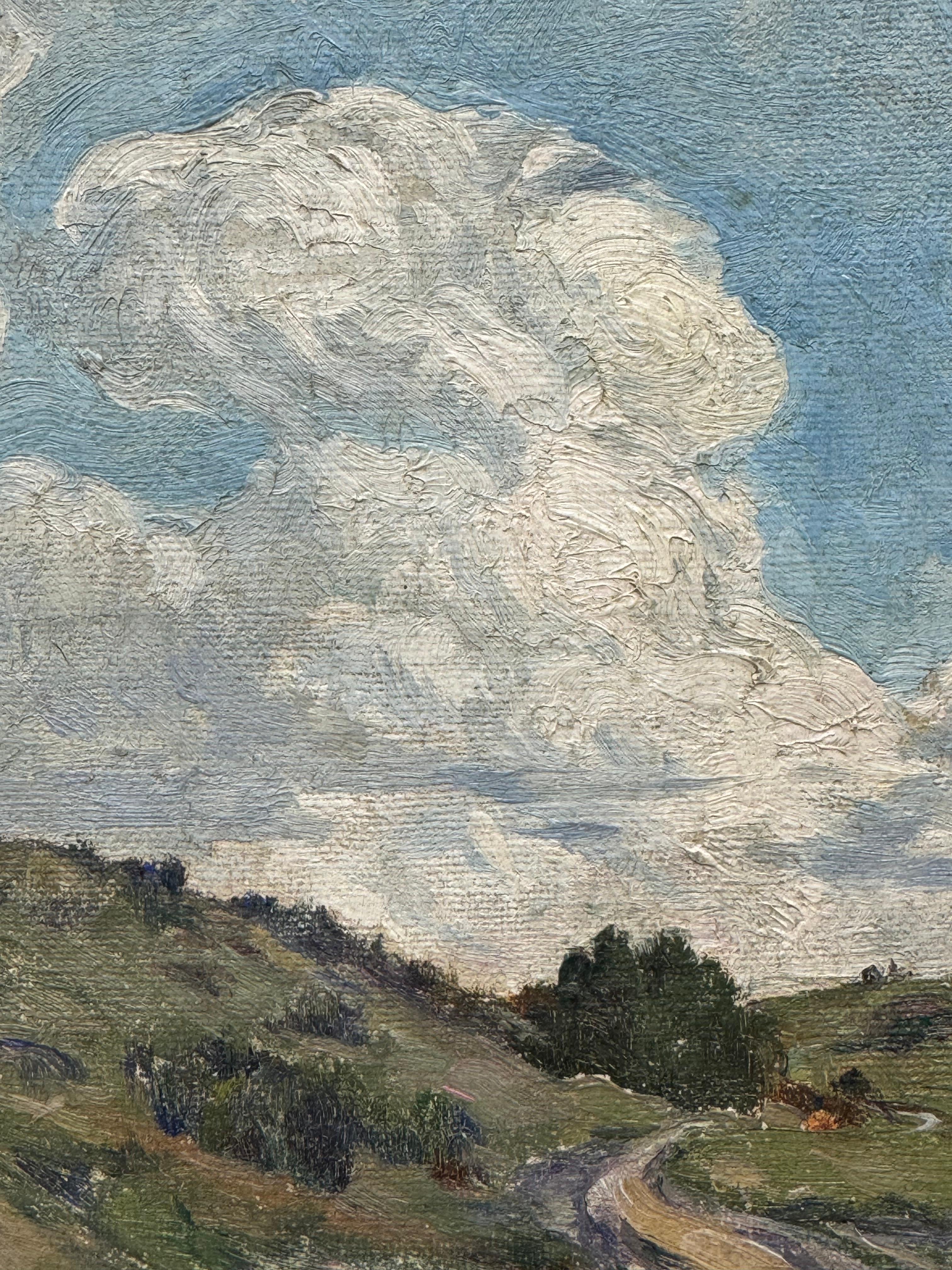 Ernest Gaston Marche (1864-1932) Paisajes de caminos rurales 4
