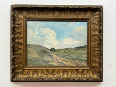 Ernest Gaston Marche (1864-1932) Country road landscape paintings