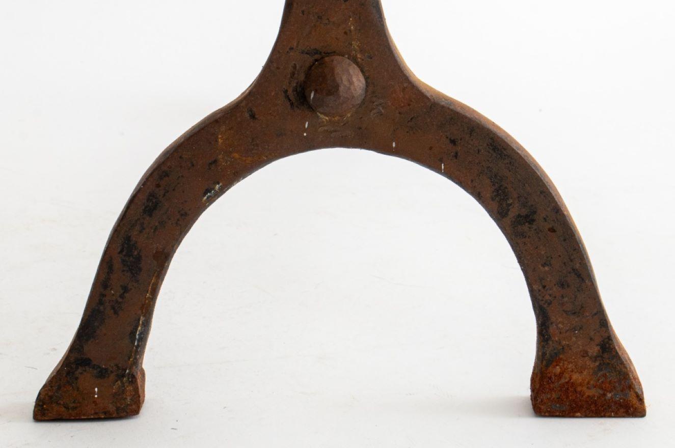 Ernest Gimson Attr. Andirons, ca. 1900 In Good Condition In Astoria, NY