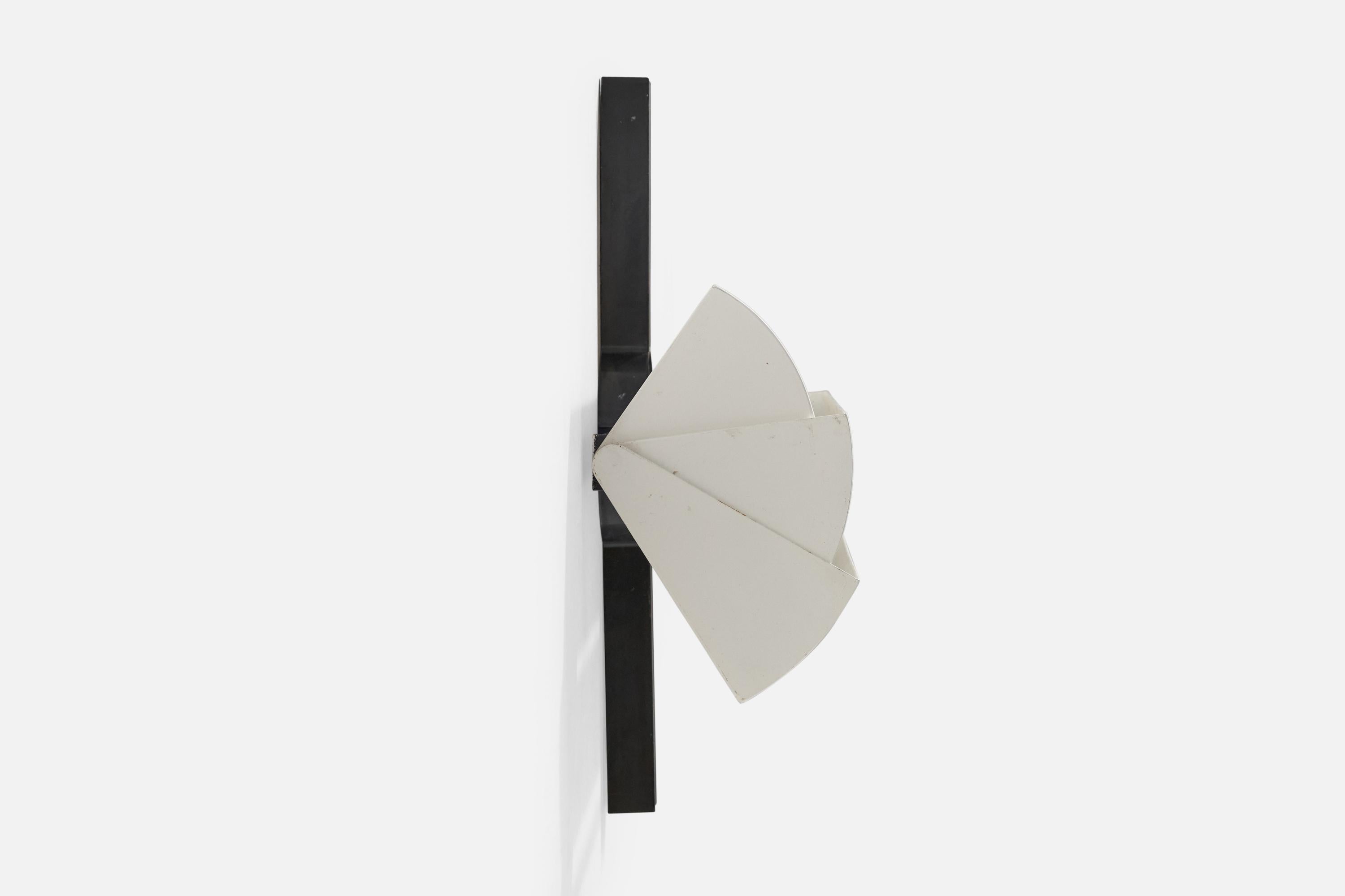 Ernest Gismondi, Wall Lights, Metall, Italien, 1980er im Angebot 5
