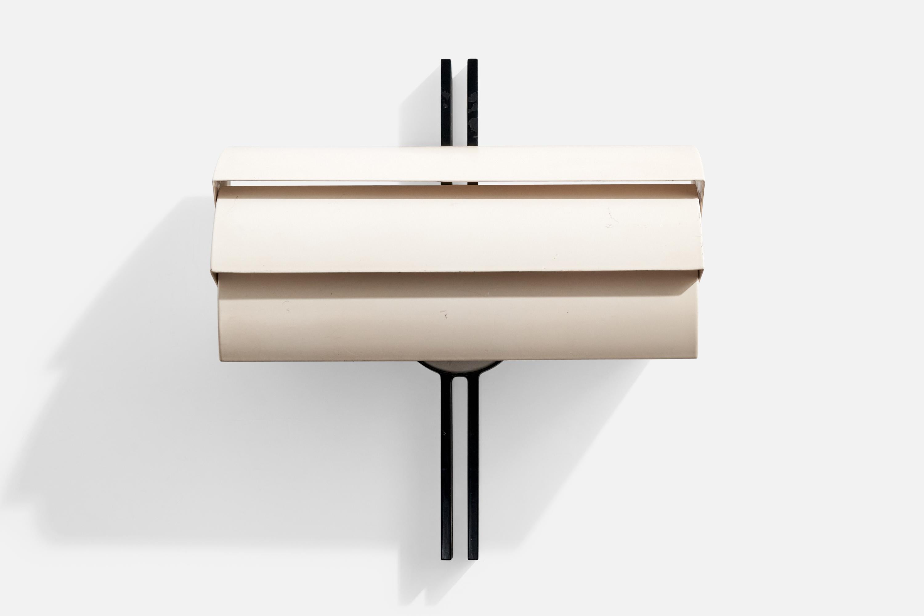 Italian Ernest Gismondi, Wall Lights, Metal, Italy, 1980s For Sale