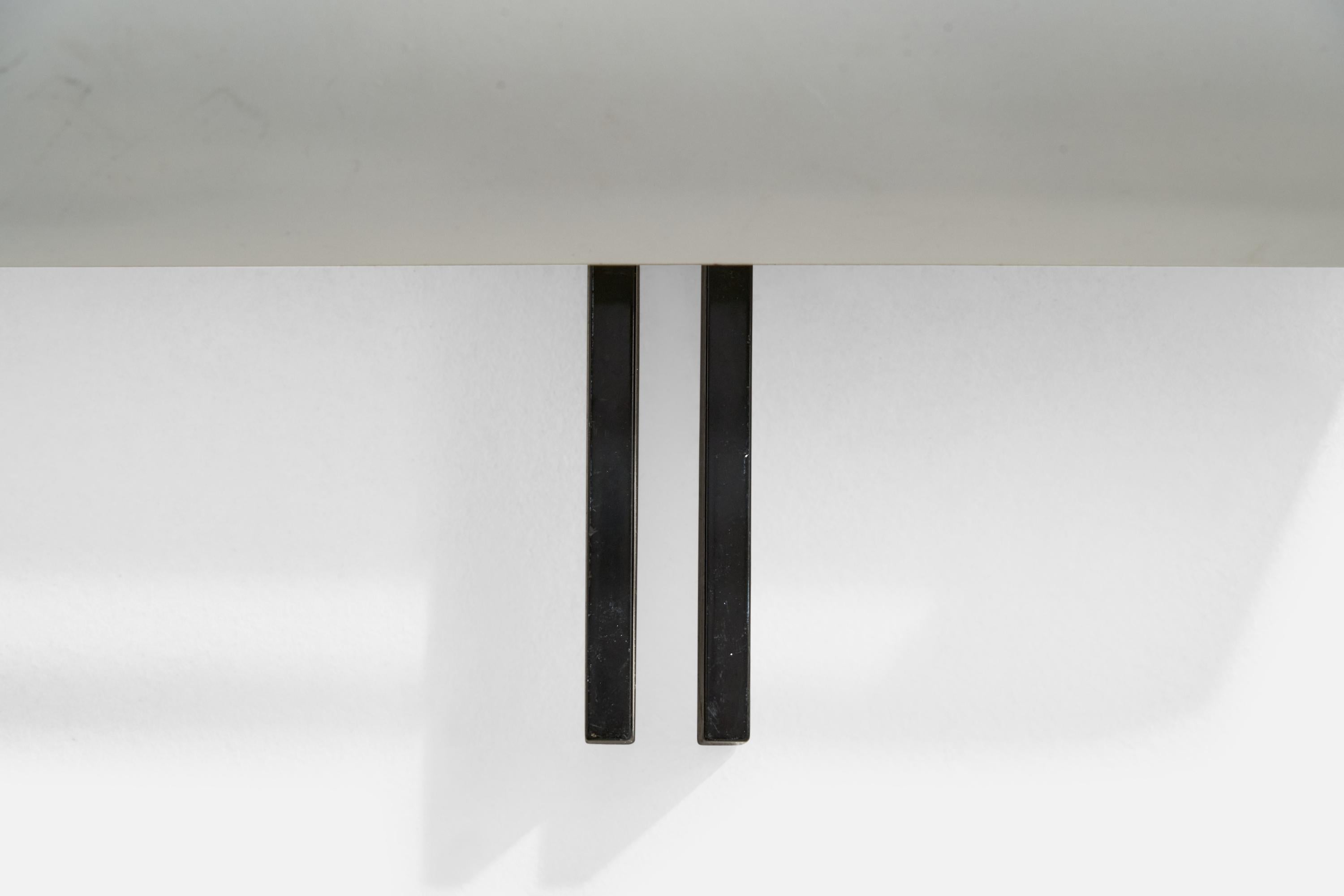 Ernest Gismondi, Wall Lights, Metall, Italien, 1980er (Ende des 20. Jahrhunderts) im Angebot